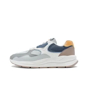XTEP Lightyear Wear resistant And Lightweight Low Top Casual Shoes Men's Gray White Blue