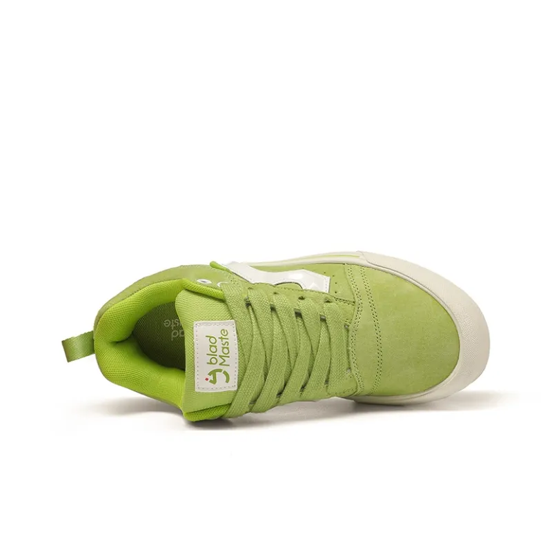 BladMaste Slip Resistant, Abrasion Resistant, Lightweight Low Top Skateboard Shoes Unisex Apple Green-2