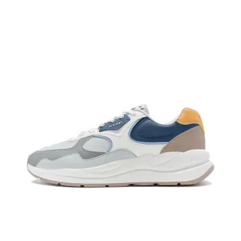 XTEP Lightyear Wear-resistant And Lightweight Low-Top Casual Shoes Men's White Blue Gray