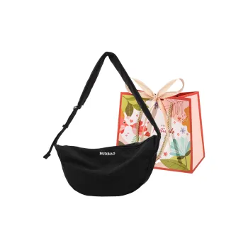 Cwatcun Fabric Crossbody Bag, Shoulder Bag Women's Black/Coffee/Green/Orange Red/Pink/Ecru