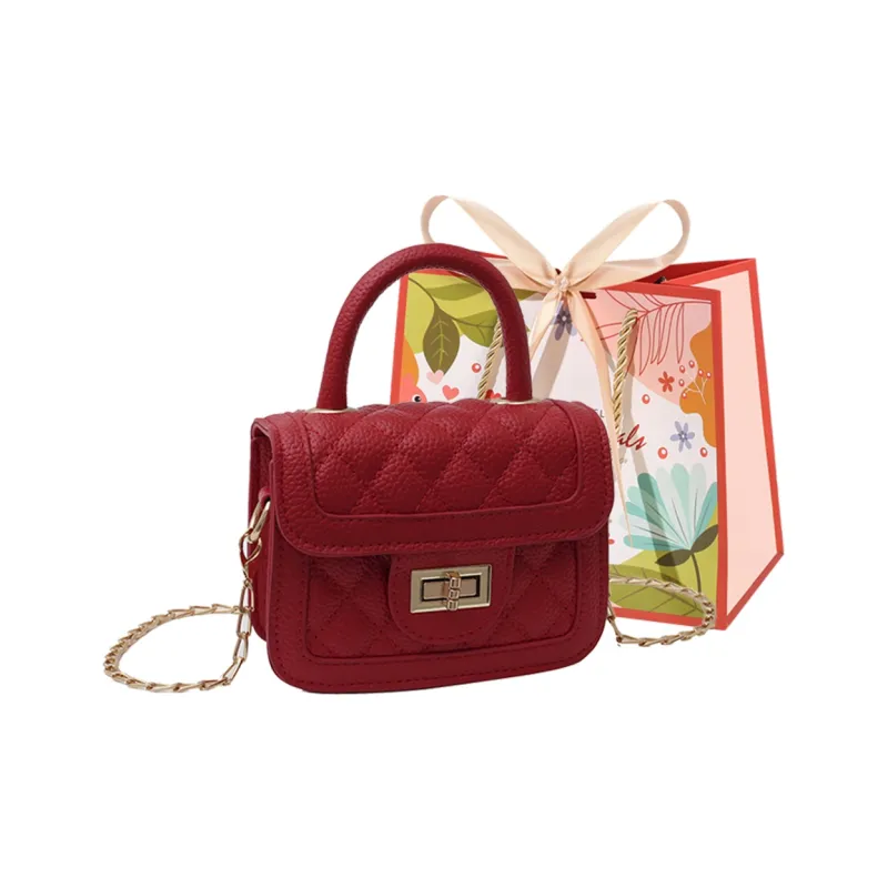 Cwatcun PU One Shoulder Handbag Women's Black/Yellow/Rose Red/Red/Brown/Green-7