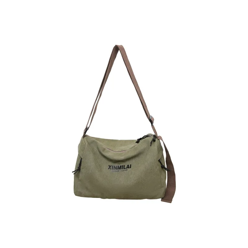 Debecca Canvas Crossbody Bag Regular Unisex Multicolor-0