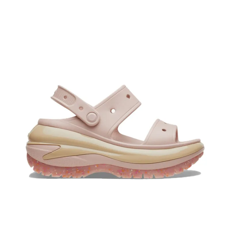 Crocs Classic Mega Crush Strap Sandals Women's Pink-1