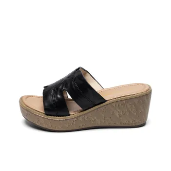 ZHR Slide Slippers Women's Brown, Black