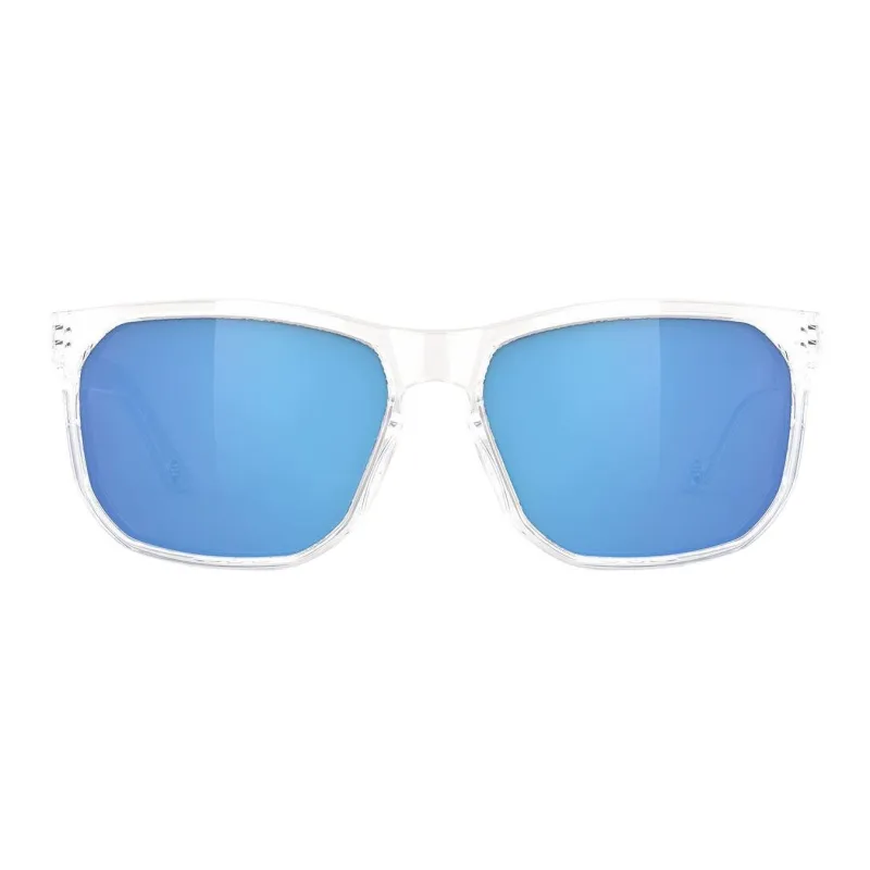 RUDY PROJECT Synthetic Fiber Rectangular Sunglasses Unisex White-1