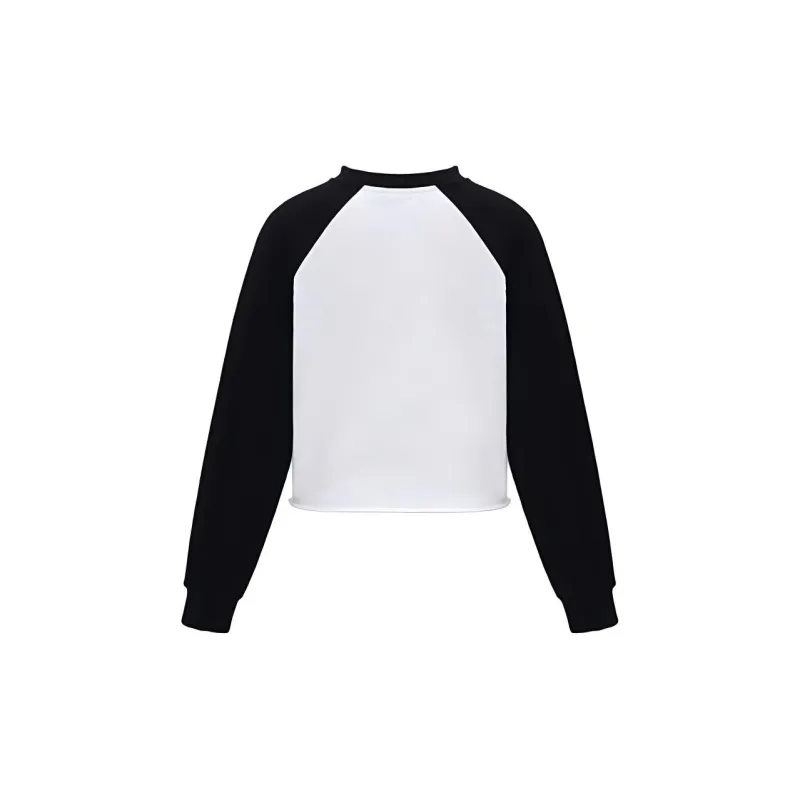 CONCISE WHITE SS24 Sweatshirt Women's Heather Gray/Black-1