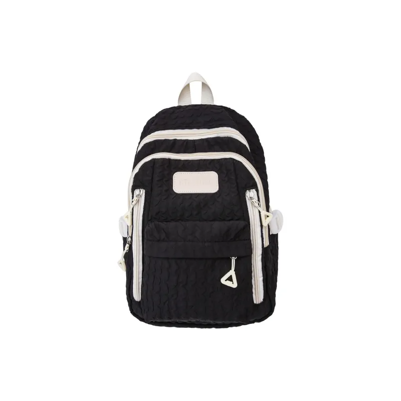 KAMLUI Nylon Backpack Laptop Bag Mini Women's Multicolor-15