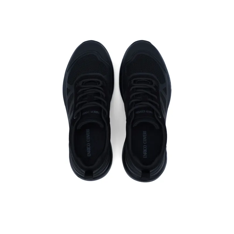 ENRICO COVERI Casual Shoes Unisex Black-3