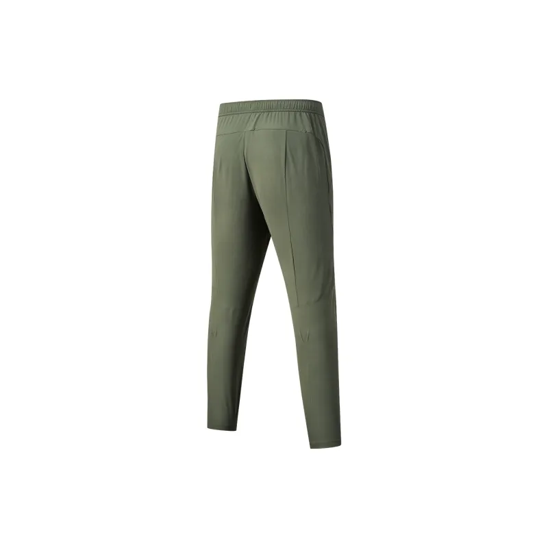 Saucony Knitted Sports Pants Men's Rock Gray Army Green-1