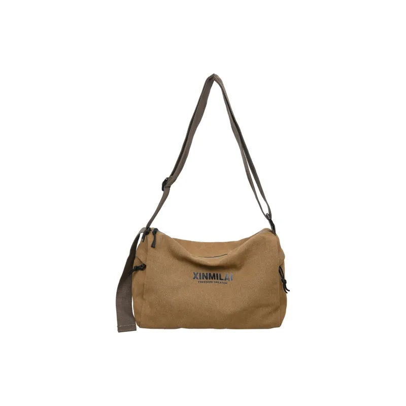 Debecca Canvas Crossbody Bag Regular Unisex Multicolor-6