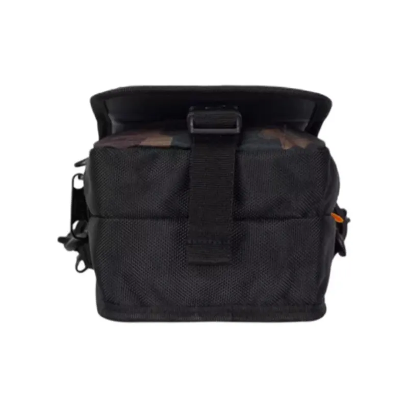 CAT Polyester Shoulder Bag, Crossbody Bag Medium Size Men's Black/Green Camouflage/Blue-8