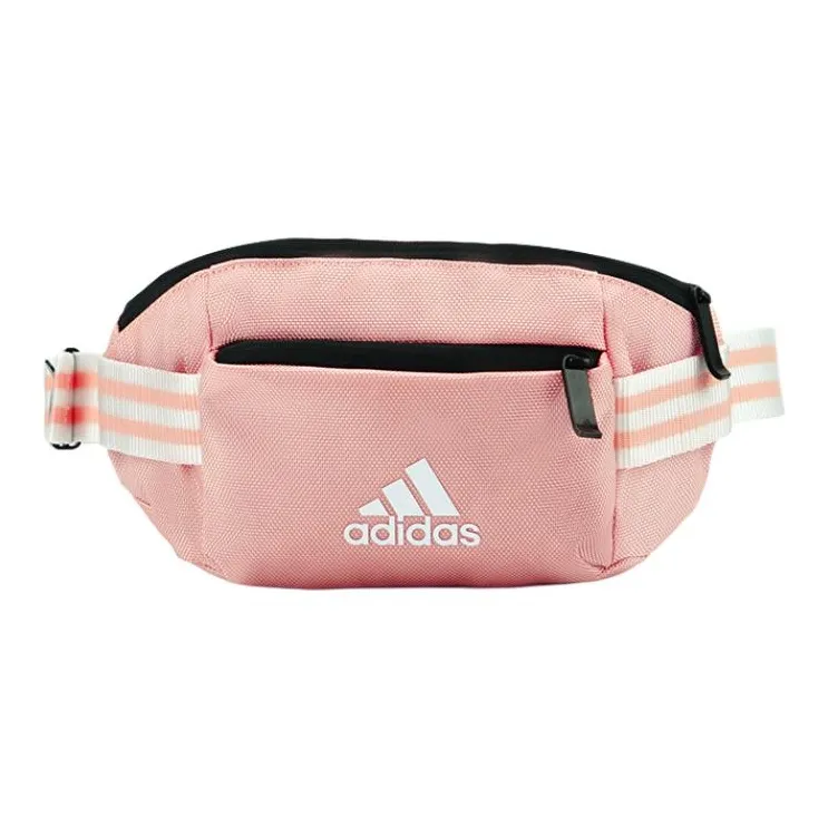 Adidas Polyester One Shoulder Sling Bag Women's Pink-1