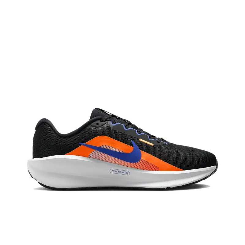 Nike DOWNSHIFTER 13 Durable Breathable Low-Top Casual Running Shoes Men's Black Orange-1