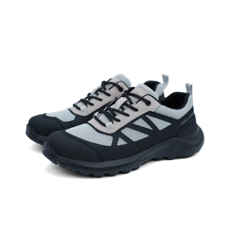 ENRICO COVERI Breathable Lightweight Low Top Casual Shoes Unisex Gray-1