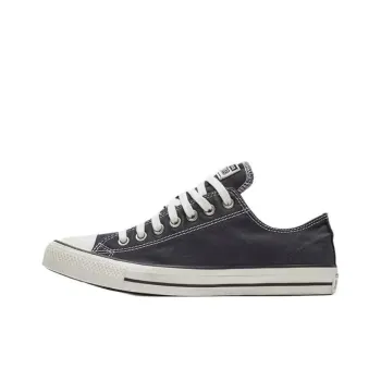 Converse All Star Anti-Slip Wear-Resistant Low-Top Canvas Shoes Unisex Dark Blue