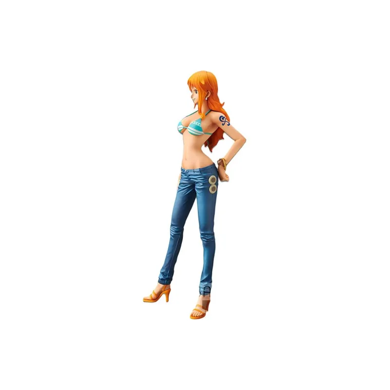 BANPRESTO Nami Glass Factory One Piece Grandista Ros Scale Figures Medium-4
