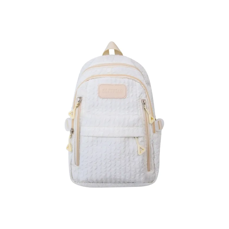 KAMLUI Nylon Backpack Laptop Bag Mini Women's Multicolor-10