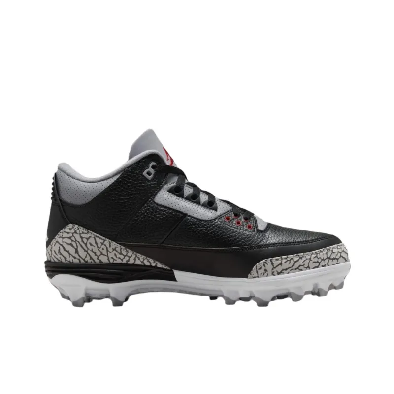 JORDAN 3 Mid Retro Td Black Cement-1