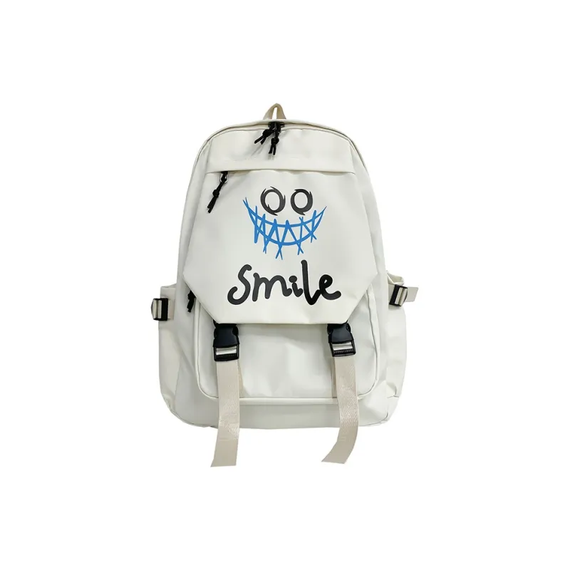 GEERDUN Composite Cloth Backpack Unisex White Style 1/White Style 2/Black Style 1/Black Style 2-6