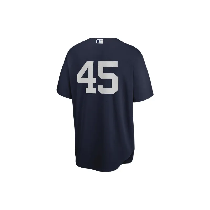 Nike New York Yankees Gerrit Cole Baseball Jacket Men's Marine Blue-1