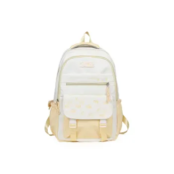 GEERDUN Nylon Backpack Women's Black/Pink/Purple/Blue/Yellow