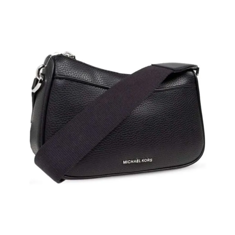 MICHAEL KORS Jet Set Leather With Polyurethane Shoulder Bag, Crossbody Bag Women's Black-1