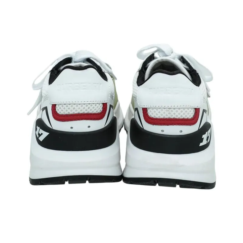 Burberry Ramsey Low-Top Casual Shoes Men's White-5