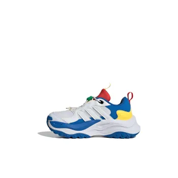 Adidas Maxxwavy Anti Slip Wear Resistant Low Top Kids Lifestyle Shoes White Blue Kids'