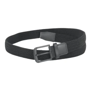 Callaway Stretch Woven Design Pin Buckle Belt Men's Black
