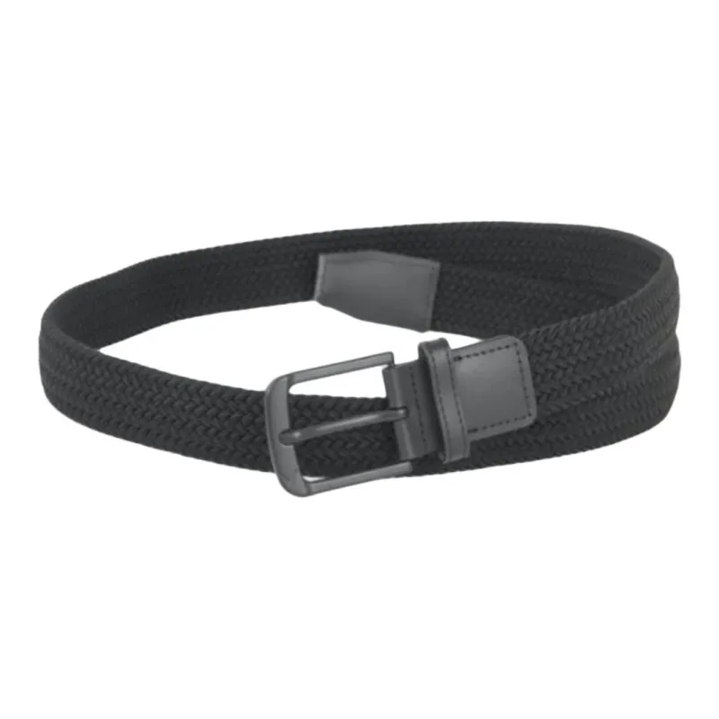 Callaway Stretch Woven Design Pin Buckle Belt Men's Black-0