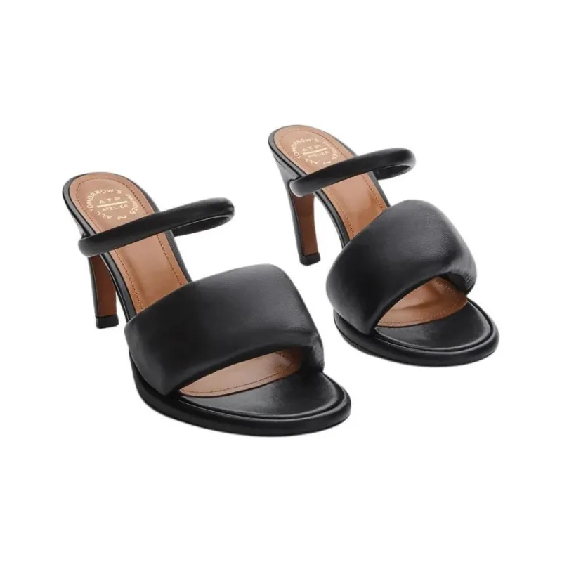 ATP Atelier Slip-Resistant Slide Slippers 7.6cm Women's Black-2