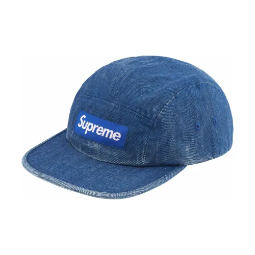 Supreme Coated Denim Camp Cap