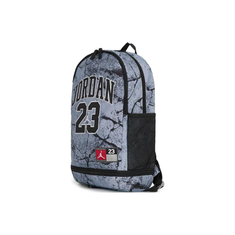 Jordan Polyester Backpack Medium Size Unisex Blue-1
