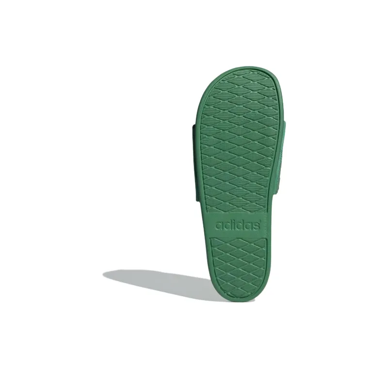 Adidas Adilette Comfort Slides Preloved Green Cloud White-5