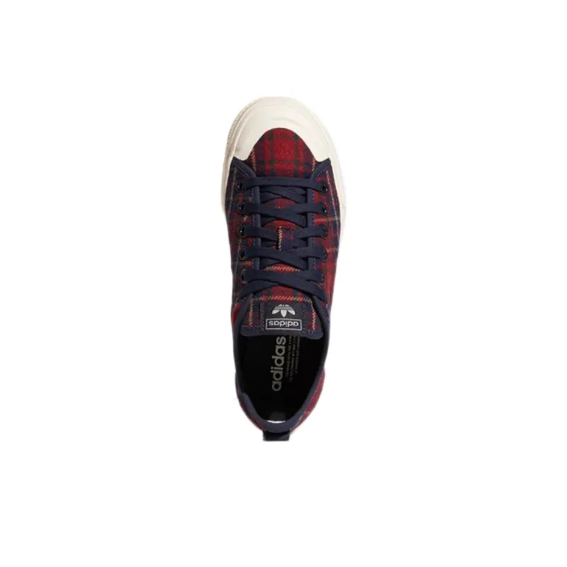 Adidas Nizza Rf Platform Low Plaid Women's-4