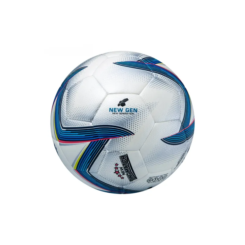 Star Ball Size 4 Soccer PU Seamless Thermal bonding Unisex White Blue-4