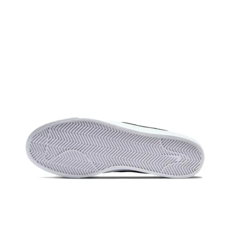 Nike Sb Blazer Court Mid Black White-4