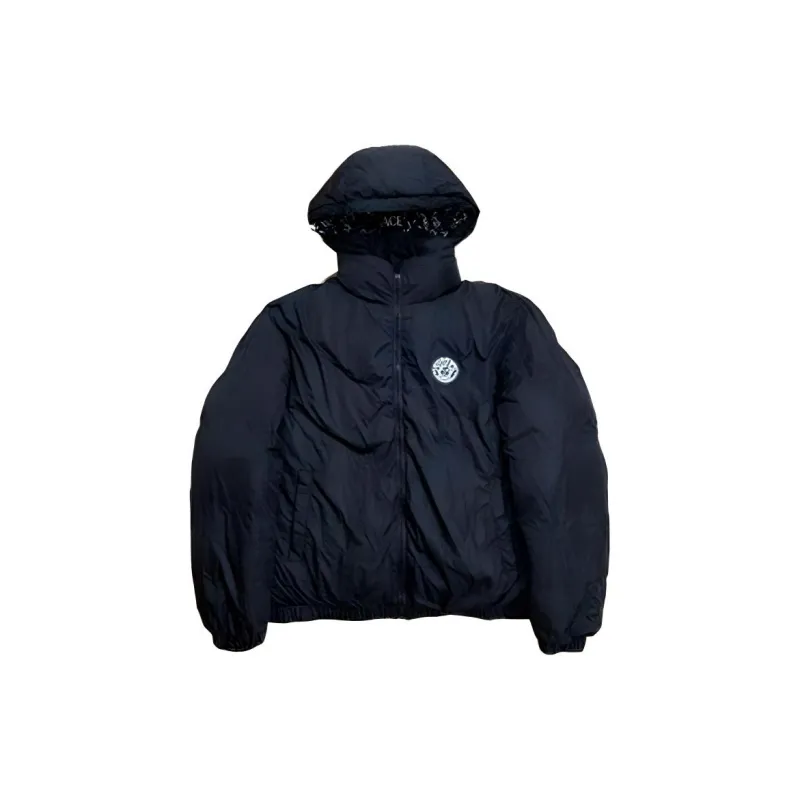 VERSACE Down Jacket Men's Black-1