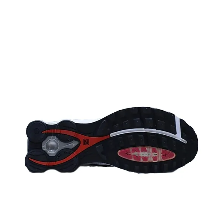Nike Shox Fsm Metallic Silver Varsity Red-5