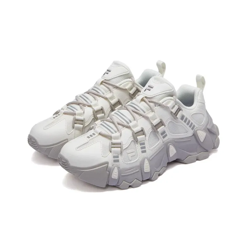 FILA FUSION EXOCET Mountains Shoes Chunky Sneakers Women's Low Top White/Gray-1