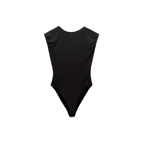 ZARA Bodysuits Women's Black