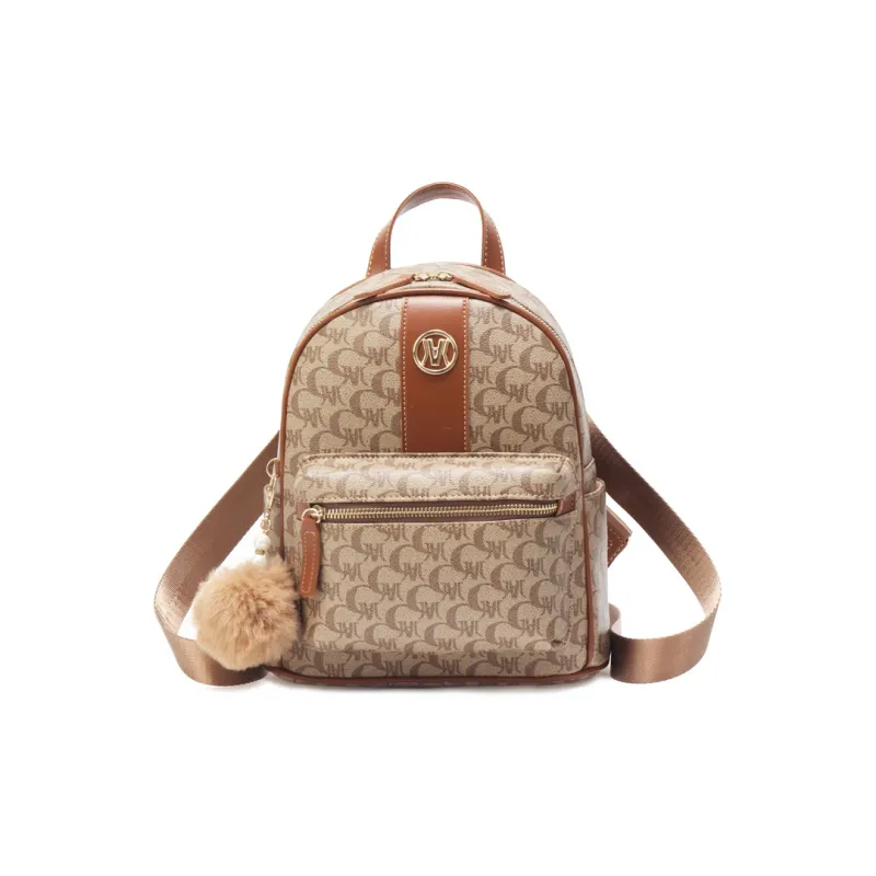 Weymond PVC Backpack Women's Ecru/Earth Yellow-0