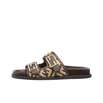 FENDI Feel Logo Detailed Slides Women's