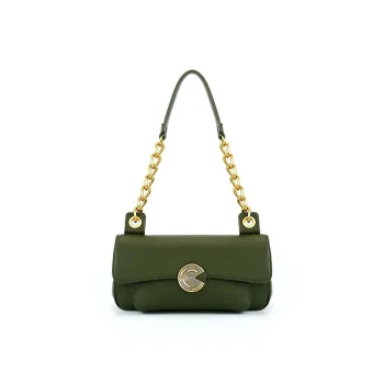 TTaG．baG PU Baguette Bag Underarm Handbag, Shoulder Bag Women's Black/Green/Brown