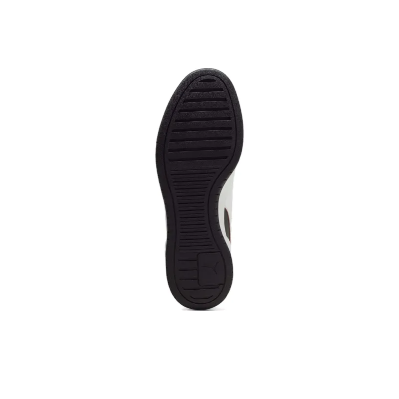 PUMA Scuderia Ferrari CA Pro Anti Slip Wear Resistant Low Top Skateboard Shoes Unisex Black White-4