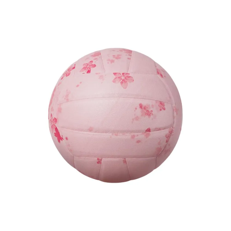 Kuangmi PU Size 5 Ball Middle School Volleyball Unisex Pink-4
