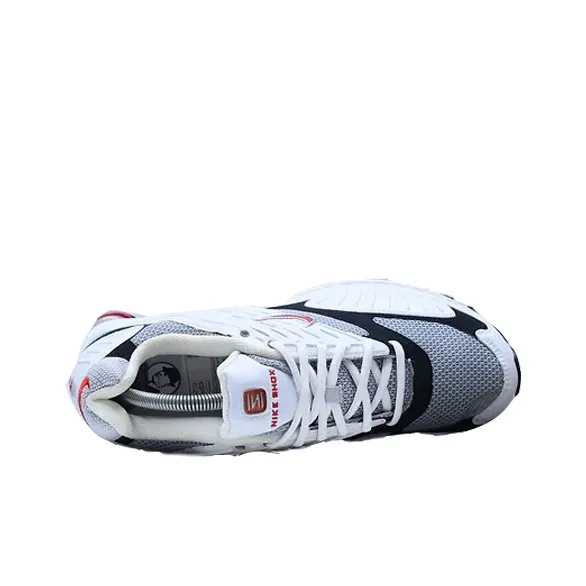 Nike Shox Fsm Metallic Silver Varsity Red-2