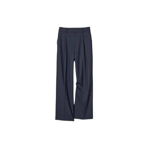 UNIQLO Casual Pants Women's Navy Blue