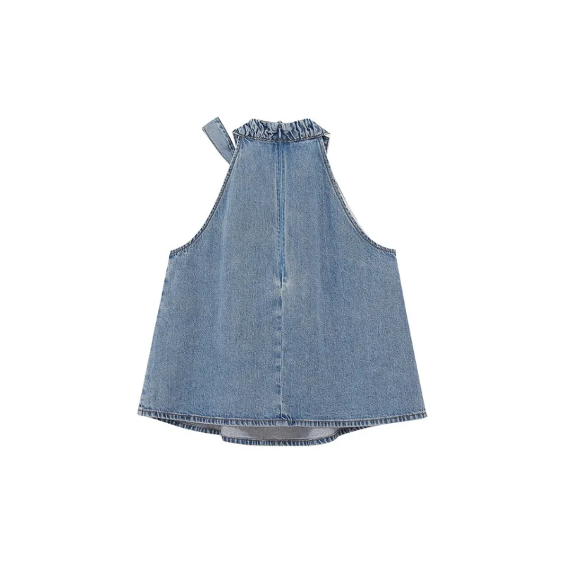 D'zzit Tank Top Women's Light Blue-1