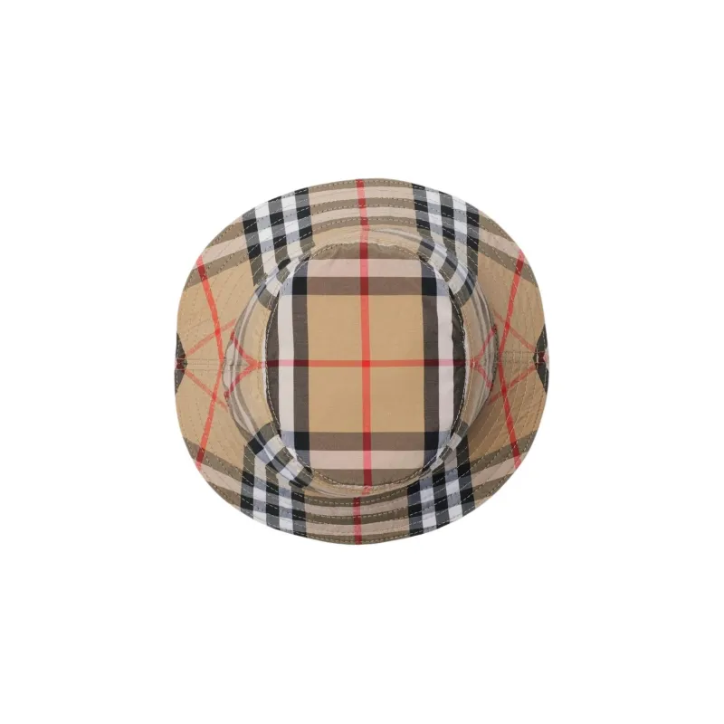 Burberry Logo Tag Reversible Bucket Hat-3